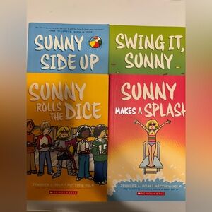 Sunny side up & real friends graphic novel series.